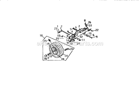 Part Location Diagram of M123253 Craftsman Cap