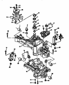 Page K Diagram and Parts List for 750256060  Craftsman Lawn Tractor