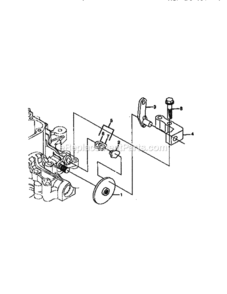 Page P Diagram and Parts List for 750256060  Craftsman Lawn Tractor