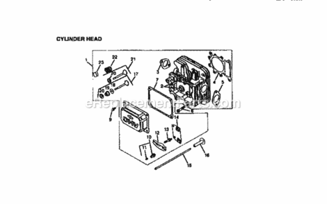 Part Location Diagram of BS-691986 MTD Ball-rocker Arm