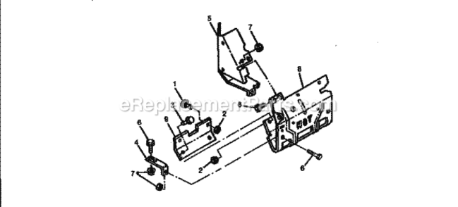 Page D Diagram and Parts List for 750256060  Craftsman Lawn Tractor