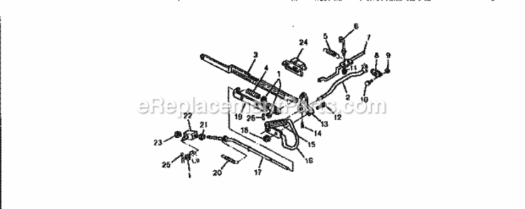 Page I Diagram and Parts List for 750256060  Craftsman Lawn Tractor