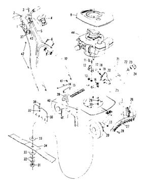 Part Location Diagram of 56013 Generac OBS ELETROD CABL ASY