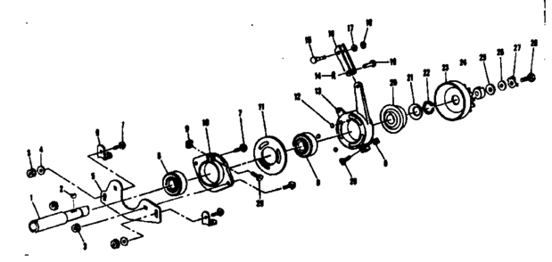 Part Location Diagram of 35537 Tecumseh Housing, Blower
