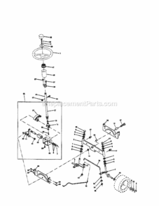 Page I Diagram and Parts List for 756-052  Craftsman Lawn Tractor