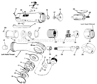 Unit Parts Diagram and Parts List for 756188031  Craftsman Wrench