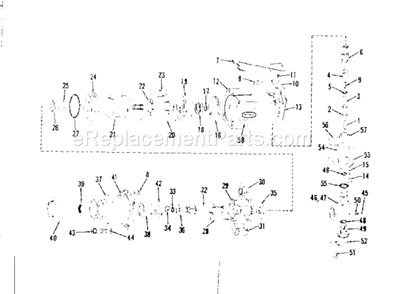 Unit Parts Diagram and Parts List for 7561881  Craftsman Wrench
