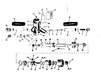 Unit Parts Diagram and Parts List for 75618836  Craftsman Sander Polisher