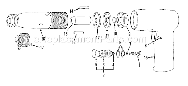 Part Location Diagram of G071613 Craftsman Roll Pin