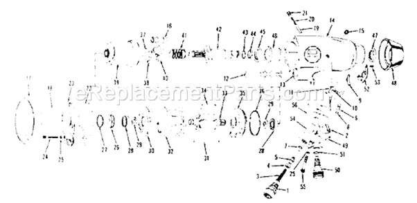 Unit Parts Diagram and Parts List for 75618886  Craftsman Wrench