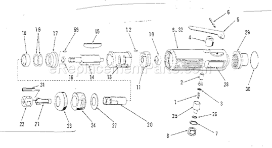 Part Location Diagram of CA144889 Craftsman Blade Set Rotor (4)