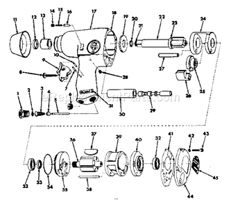 Unit Parts Diagram and Parts List for 756189000  Craftsman Wrench