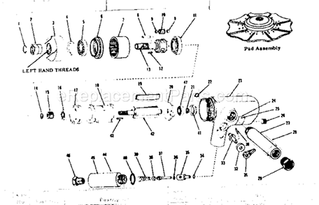 Part Location Diagram of H082651 Craftsman O-ring