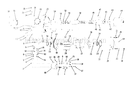 Unit Parts Diagram and Parts List for 75618962  Craftsman Wrench