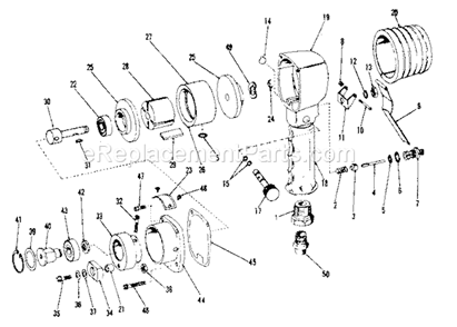 Unit Parts Diagram and Parts List for 756189790  Craftsman Sander Polisher