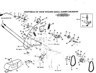 Part Location Diagram of 47242 Generac Fan Hub - Eccentric