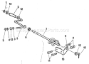 Crank Diagram and Parts List for 768884900  Craftsman Snow Blower