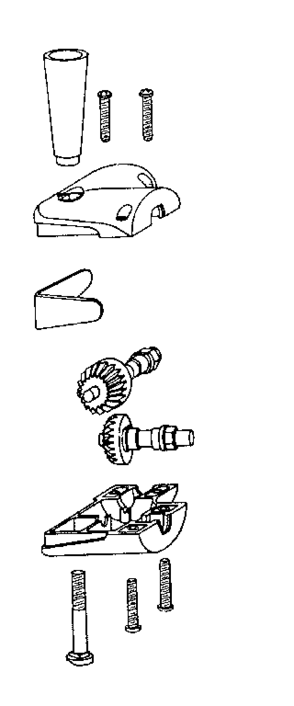 Part Location Diagram of 23611 Craftsman Fem gear asm