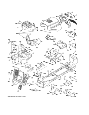 Part Location Diagram of 444204X428 Craftsman Console deck lift