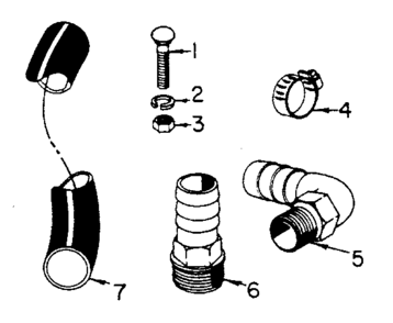 Part Location Diagram of U43-12C Craftsman Lock washer, 8-pack