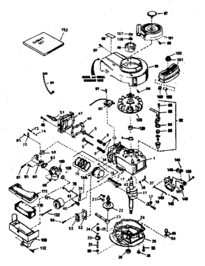 Part Location Diagram of 36392 Tecumseh Crankshaft