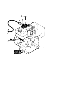 Electric Start Diagram and Parts List for 536886380  Craftsman Snow Blower