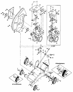 Part Location Diagram of 736-04304 MTD Washer-flat .765 x 1