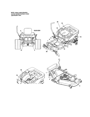 Decals Diagram and Parts List for 10728791  Craftsman Engine
