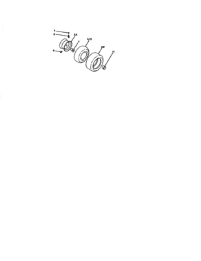 Wheels And Tires Diagram and Parts List for 917272671  Craftsman Lawn Tractor