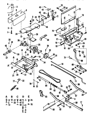 Part Location Diagram of 19968 Craftsman Key