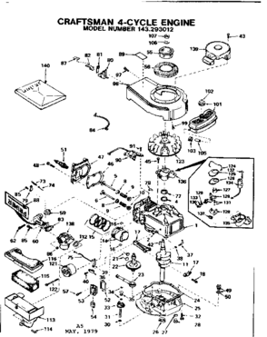 Part Location Diagram of 34438 Tecumseh Stop Switch Spring