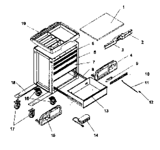 Part Location Diagram of 27983 Craftsman Fascia