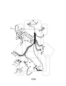 Diagram Diagram and Parts List for 917271013 Type 0 Craftsman Lawn Tractor
