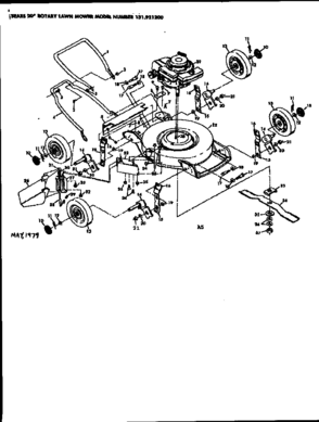 Part Location Diagram of 75446 Craftsman Rod retainer