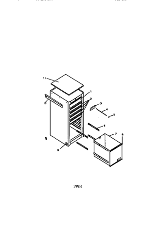 Part Location Diagram of A14548A5-EG Craftsman Drawer