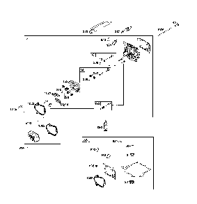 Cylinder head Diagram and Parts List for CMXGMAM1125501  Craftsman Lawn Mower