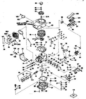 Part Location Diagram of 332790 Craftsman Gasket set