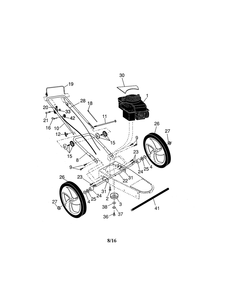 Part Location Diagram of 17060410-CM Craftsman Screw 14-20 X 5/8