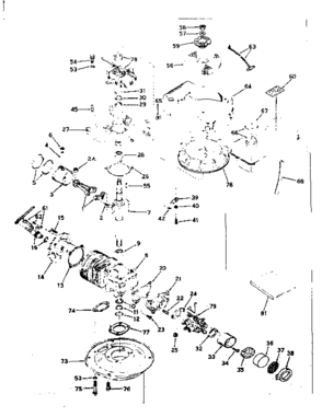 Part Location Diagram of 250235 Craftsman Cyl block