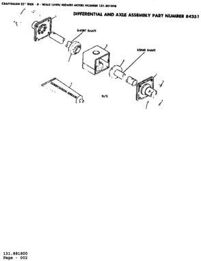 Part Location Diagram of 33701 Craftsman Flywheel