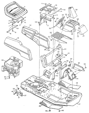 Part Location Diagram of 26X250 Craftsman Tapping Screw