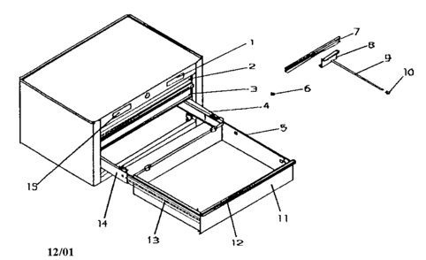 Part Location Diagram of A17016A1-EG Craftsman 3