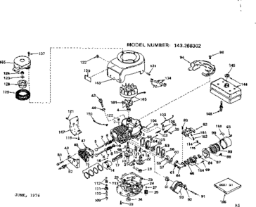 Part Location Diagram of 34206 Tecumseh Muffler