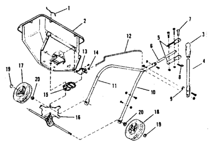 Part Location Diagram of CQ100 Craftsman Bushing