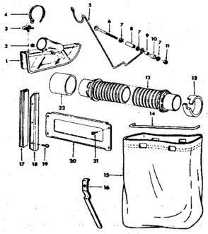 Part Location Diagram of 65084 Craftsman Bag
