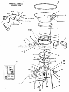 Part Location Diagram of 396-1270-P02 Craftsman Cuttingline