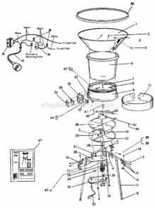 Part Location Diagram of 345-1781 Craftsman Screw