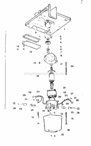 Part Location Diagram of 396-1897 Craftsman Brush Holder