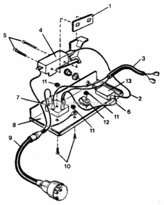 Page C Diagram and Parts List for 833796882  Craftsman Chipper Shredder