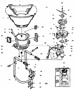 Part Location Diagram of 352-3149 Craftsman Cutoff Blade